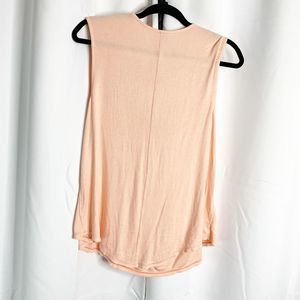 Free People Tops - free people peach cowl neck tank blouse M Free People Tops - free people peach cowl neck tank blouse M